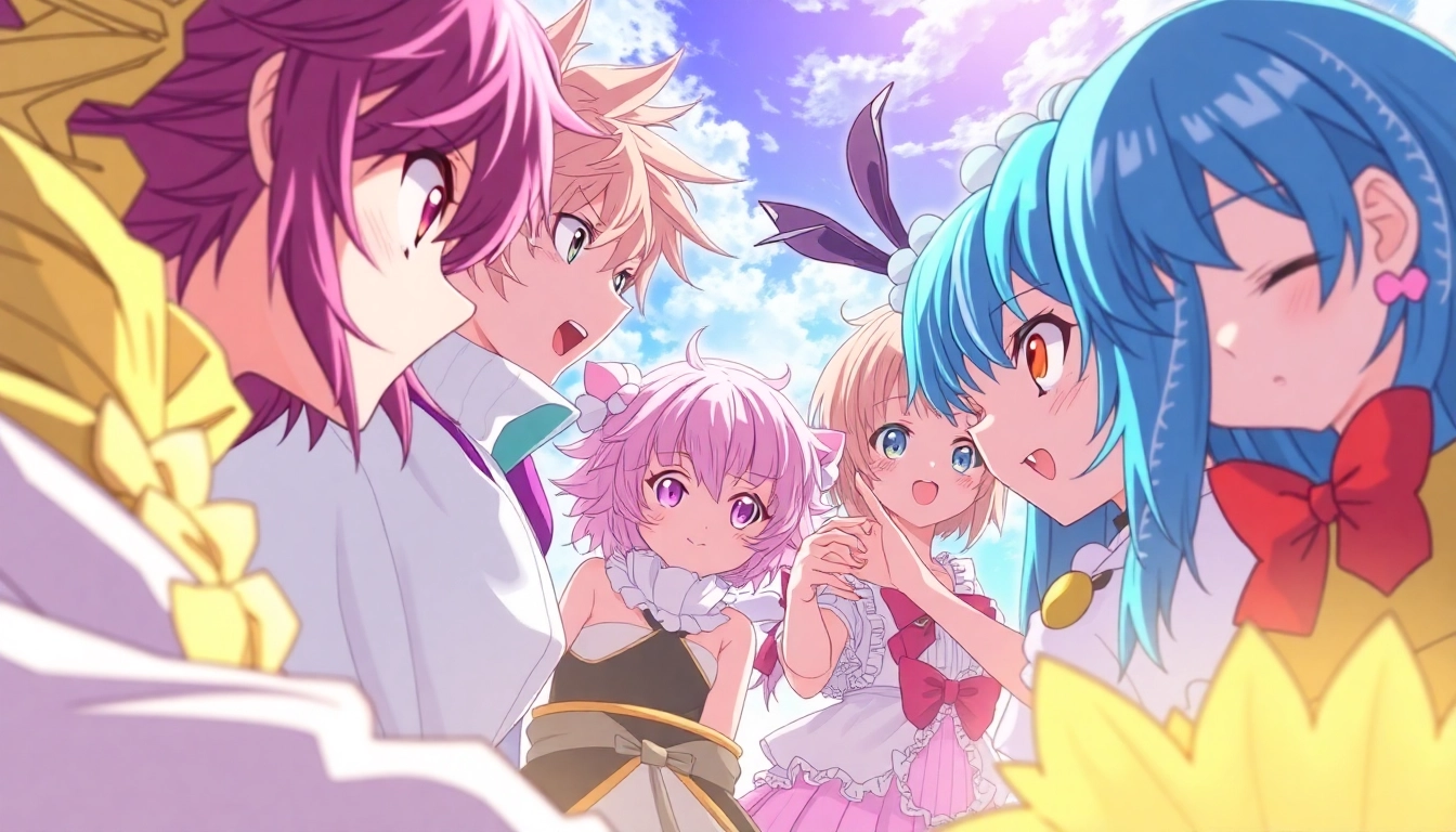 High-quality AI generated hentai scene featuring detailed anime characters in a fantasy setting, showcasing vivid colors and intricate poses for immersive viewing.